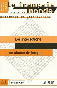 Les interactions en classe de langue