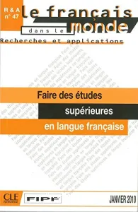 Faire des études supérieures en langue française