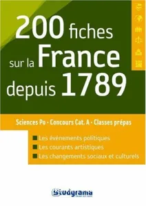 200 fiches sur la France depuis 1789