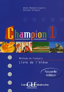 Champion 1 méthode de français