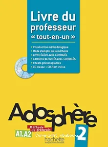 Adosphère 2 A1-A2 méthode de français