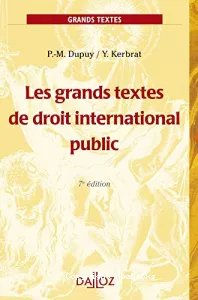 grands textes de droit international public (Les)