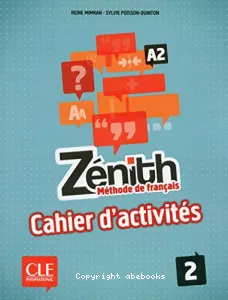 Zénith 2 A2, méthode de français