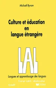 Culture et éducation en langue étrangère