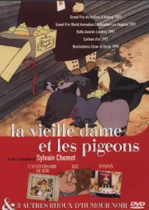 Vieille dame et les pigeons & 3 autres bijoux d'humour noir