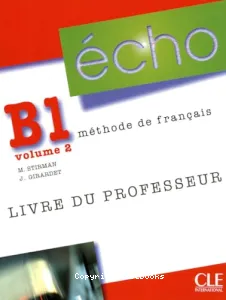 Echo B1, méthode de français