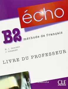 Echo B2, méthode de français