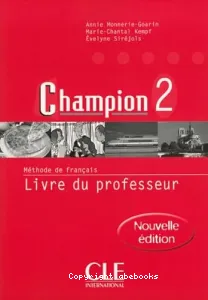 Champion 2, méthode de français