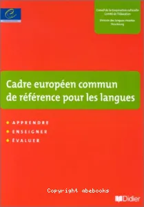 Un cadre européen commun de référence pour les langues