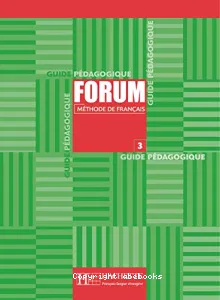 Forum 3, méthode de français