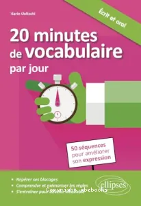 20 minutes de vocabulaire par jour