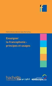 Enseigner la francophonie