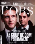 L'OBS, 3093 - du 11 au 17 Janvier 2024 - Macron - Attal: le coup de Com' permanent