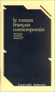 roman français contemporain (Le)